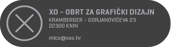 XO – obrt za grafički dizajn